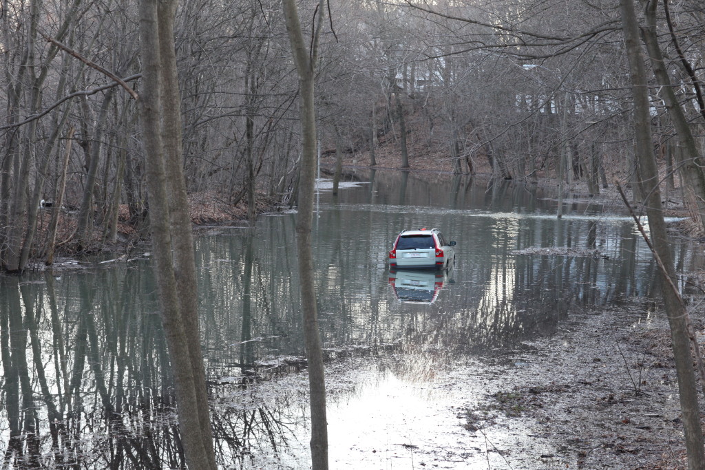 Mystic Valley Parkway in Arlington by the Lower Mystic Lake_3.16_1725pm