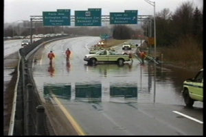 Flooding on Route 2/ Glenn Koenig