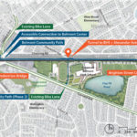 Map of the proposed Phase 1 Belmont Community Path design. Graphic by Nitsch Engineering