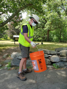 The Litter Guy near Beaver Brook Reservation on Mill Street, photo by Mary (8)