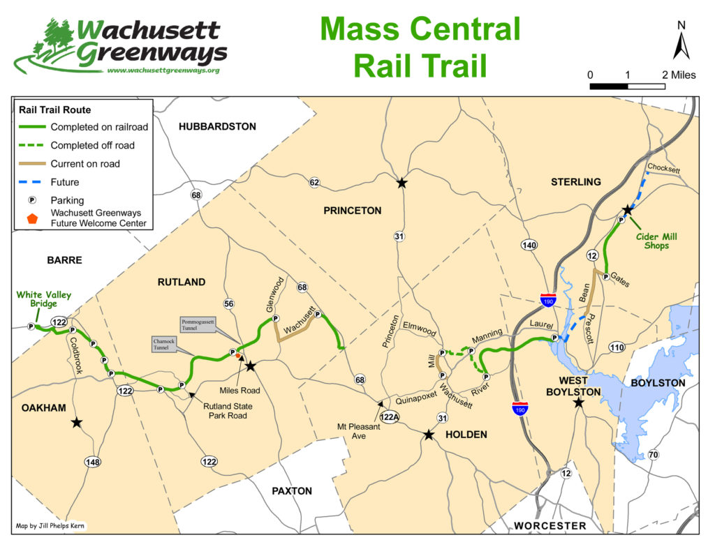 Wachusett map