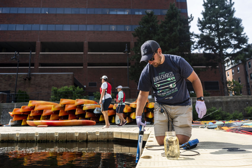 Cyanobacteria sampling