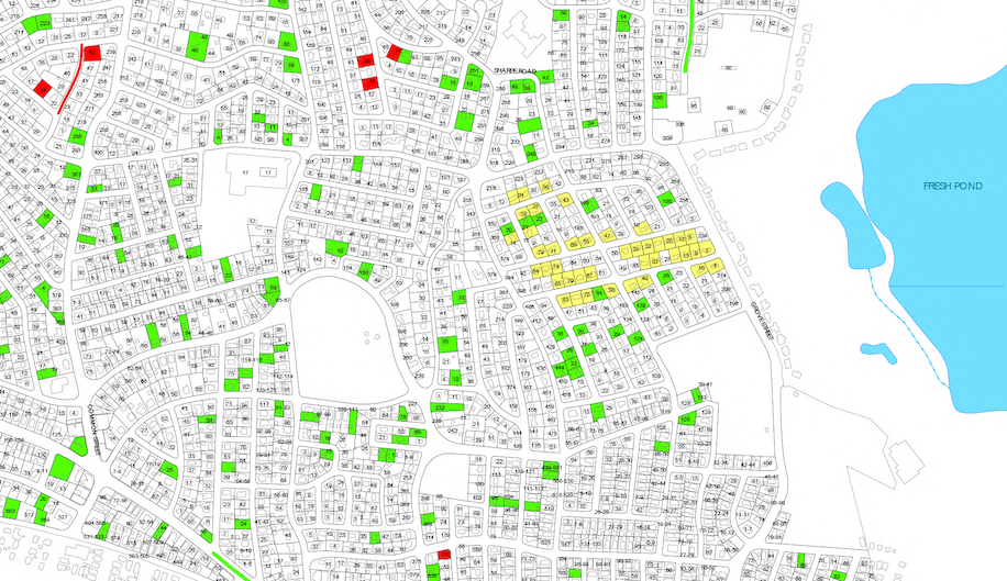 Sewer work map