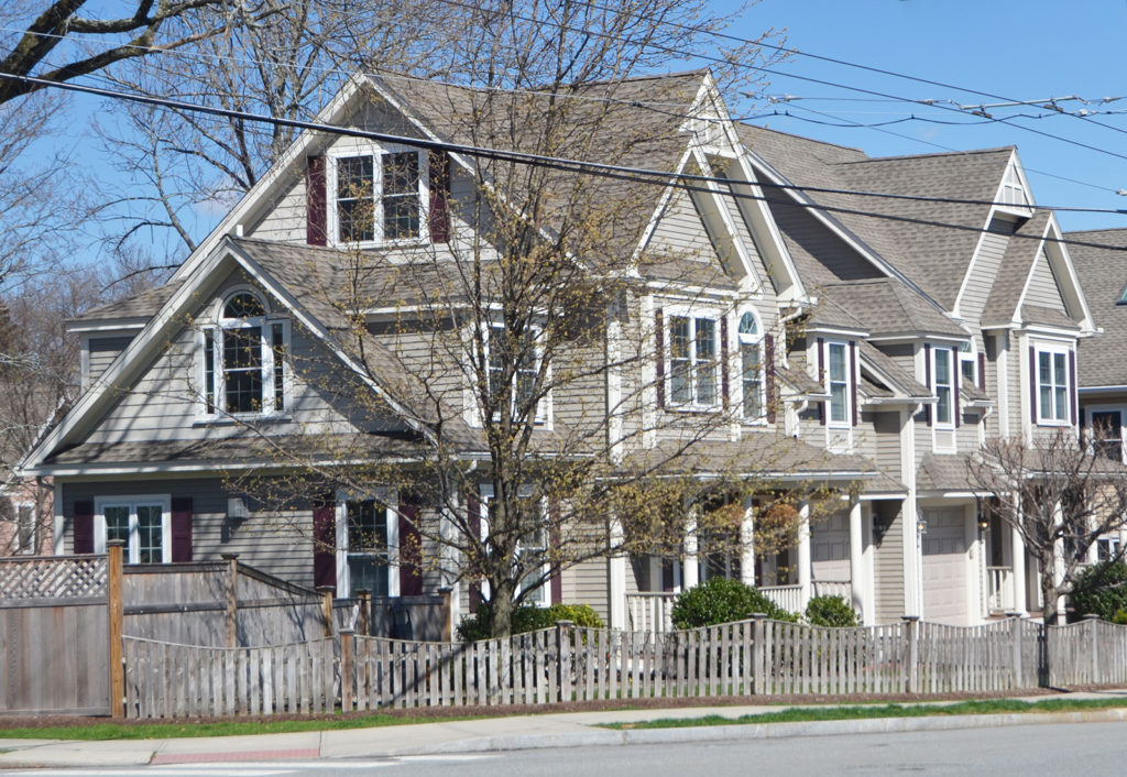 Housing near Cushing Square