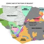 Belmont Zoning Map