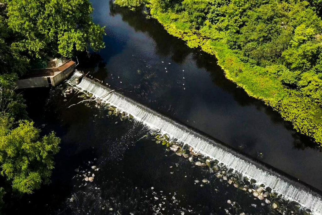 Watertown Dam (overhead)