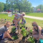 BH Students Create Native Plant Garden